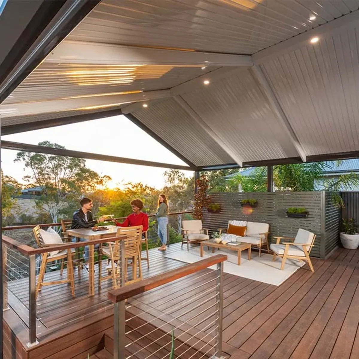 Stratco Outback Gable Roof Example