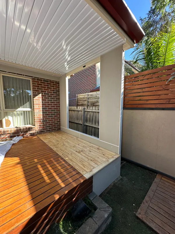 Small Deck Extension