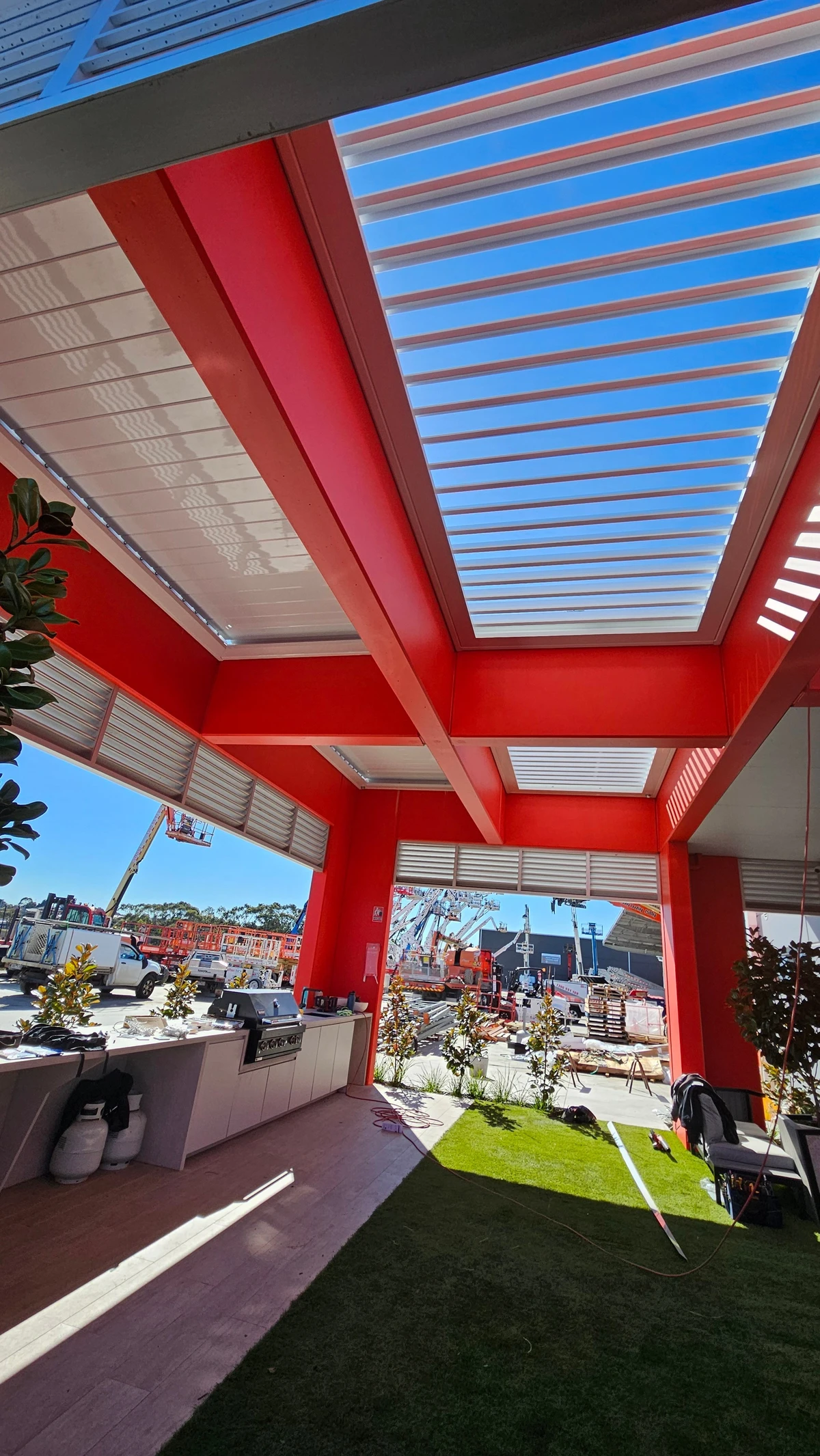 Stratco Outback Sunroof Patio in Hallam