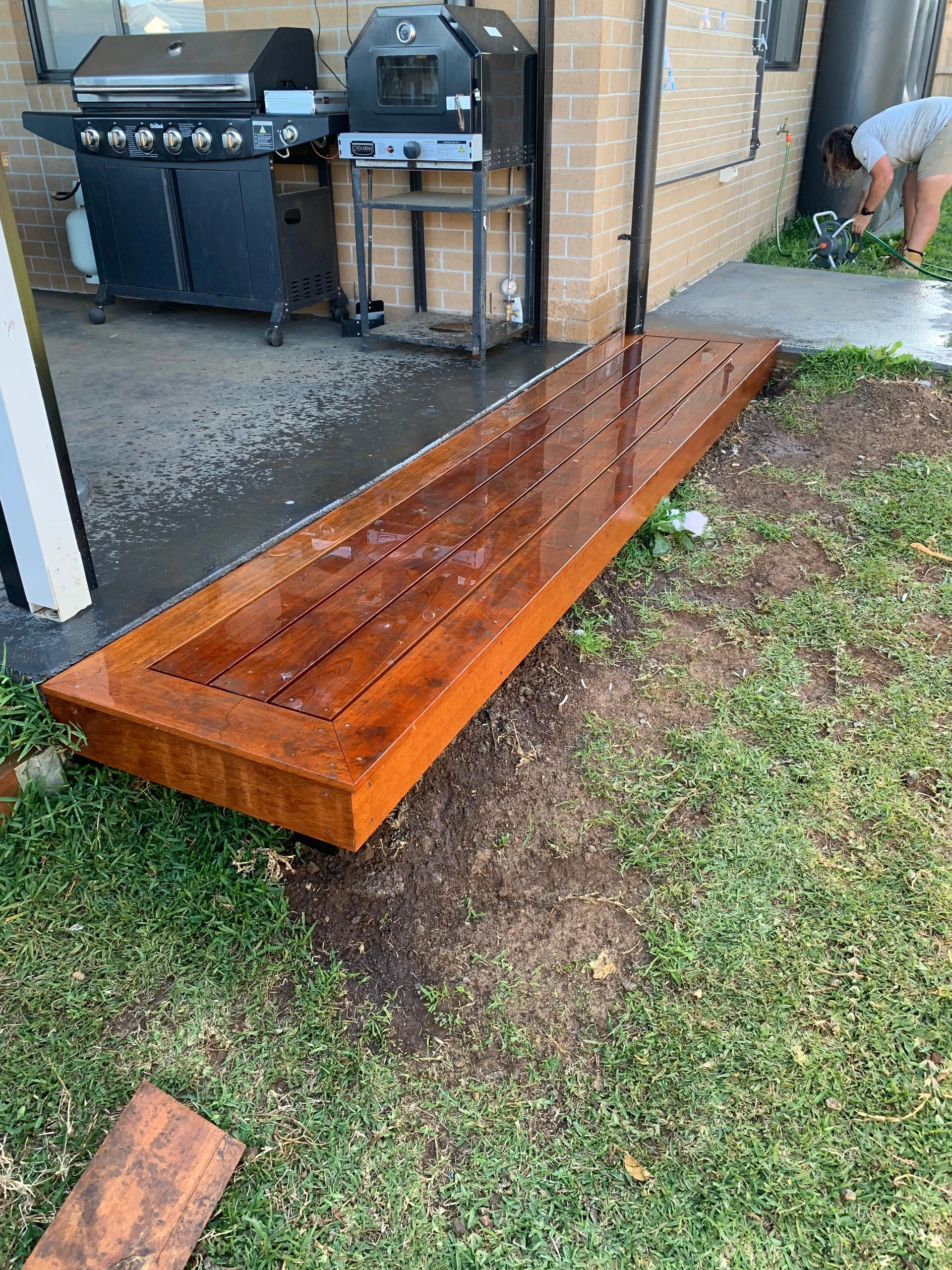 Timber Deck Pathway