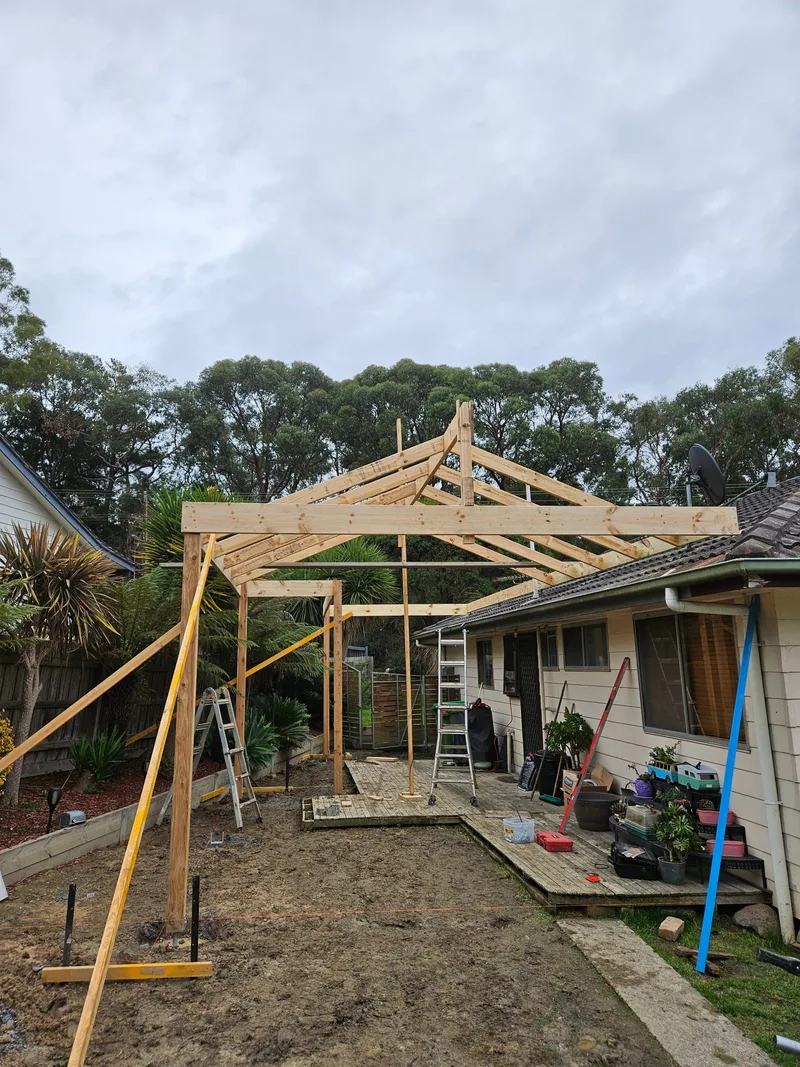 Timber Pergola Construction