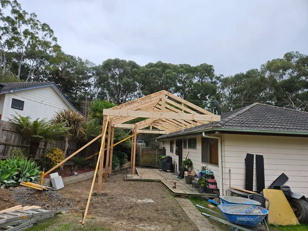 Timber Pergola Construction